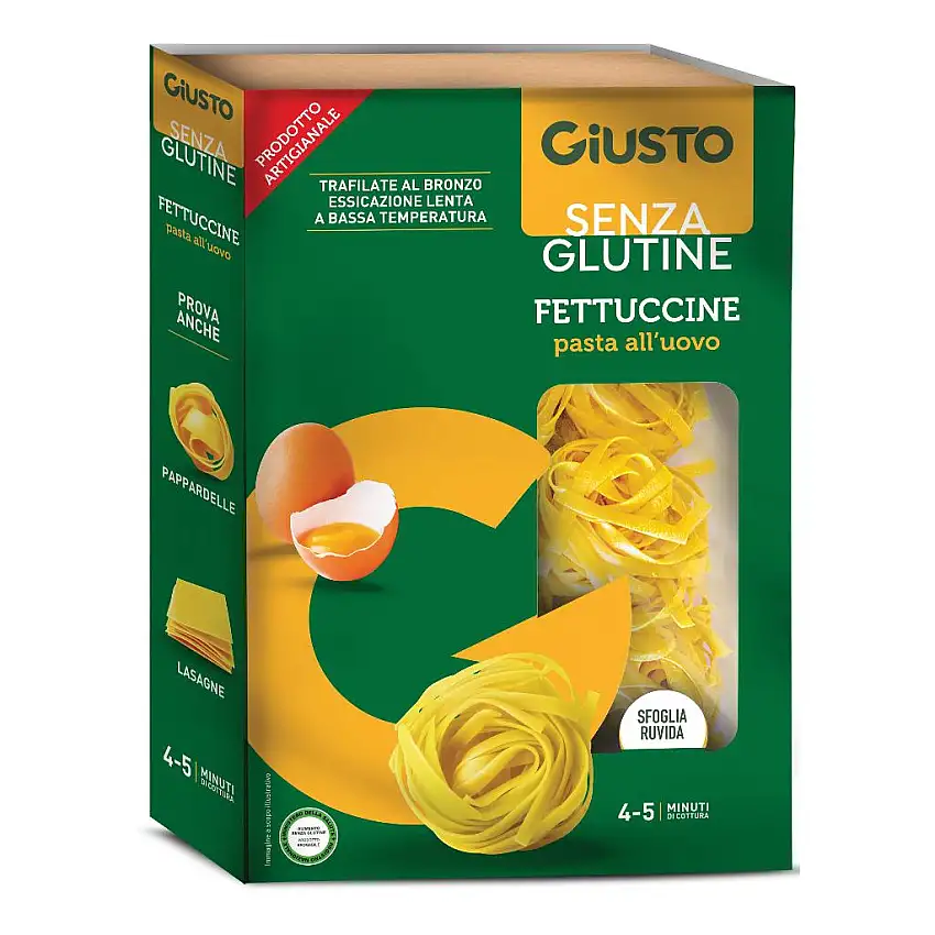 GIUSTO SENZA GLUTINE FETTUCCINE ALL'UOVO 250 G