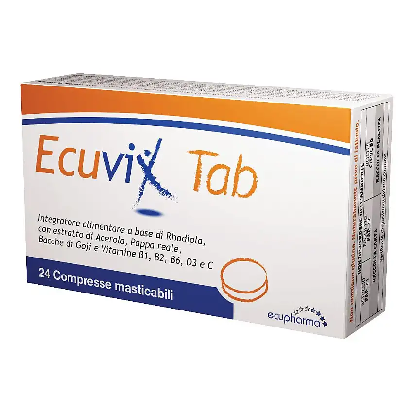 ECUVIX TAB 24 COMPRESSE MASTICABILI
