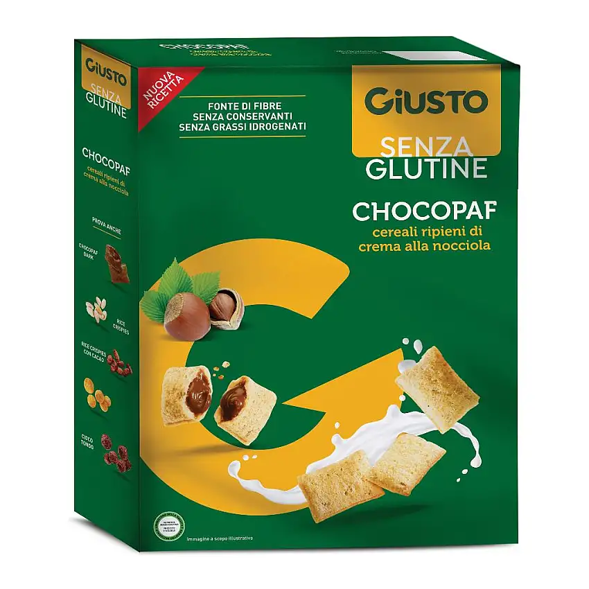 GIUSTO SENZA GLUTINE CHOCOPAF 300 G