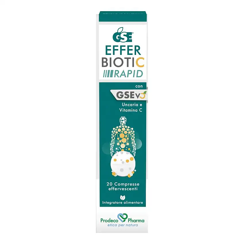 GSE EFFERBIOTIC RAPID 20 COMPRESSE