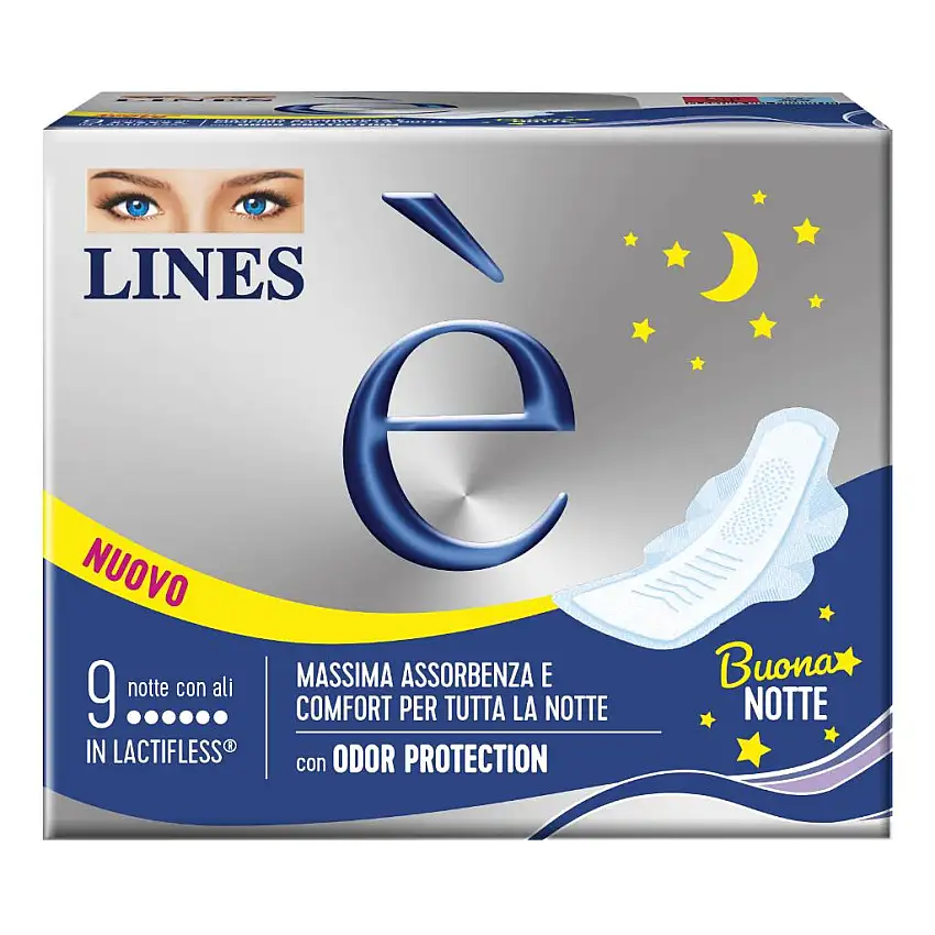 LINES E' NOTTE CARRY PACK 9 PEZZI