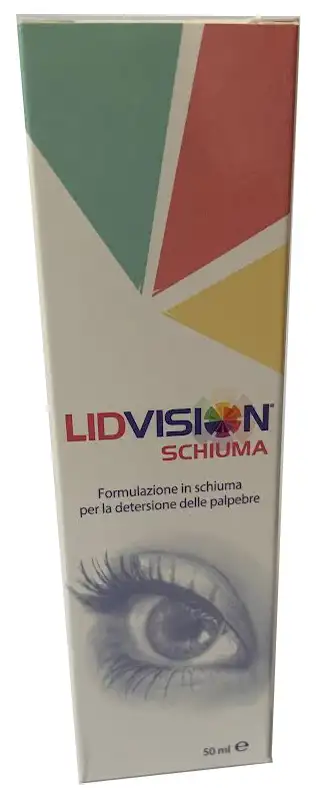 LIDVISION SCHIUMA PER DETERSIONE PALPEBRE 50 ML