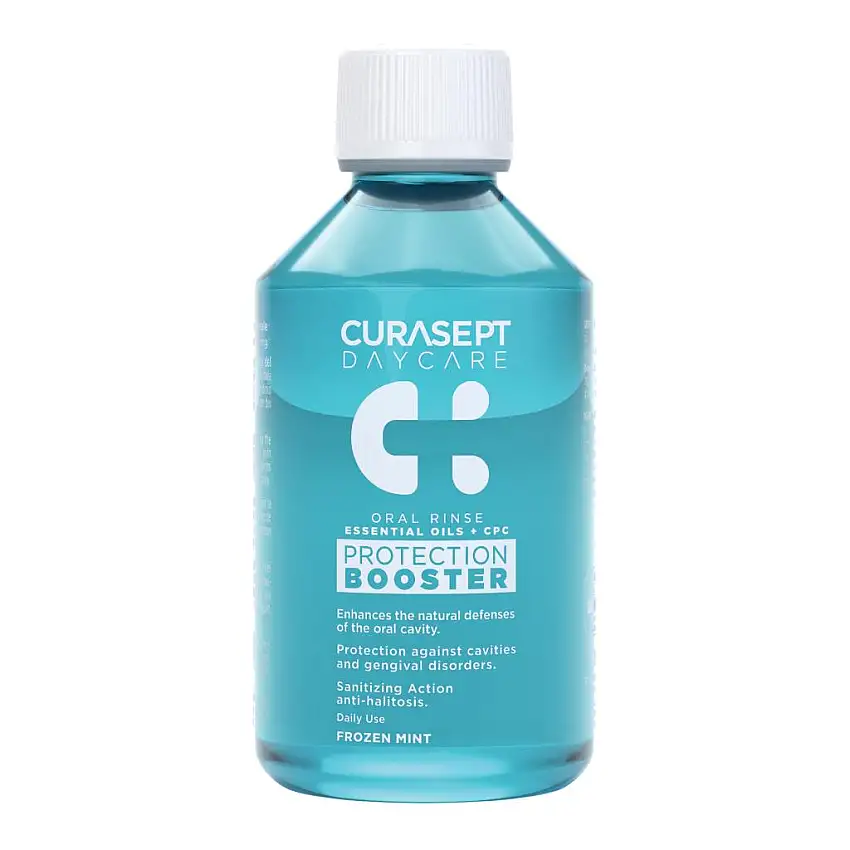 CURASEPT DAYCARE COLLUTORIO PROTECTION BOOSTER FROZEN MINT 100 ML