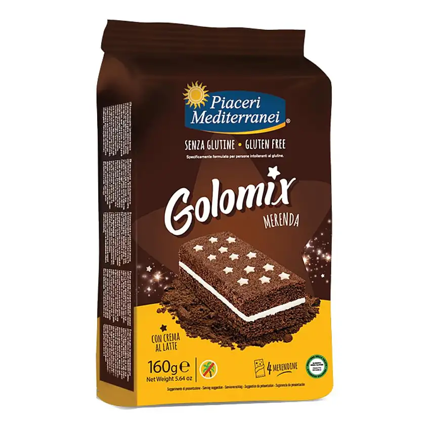 PIACERI MEDITERRANEI GOLOMIX MERENDA 4 PEZZI DA 40 G