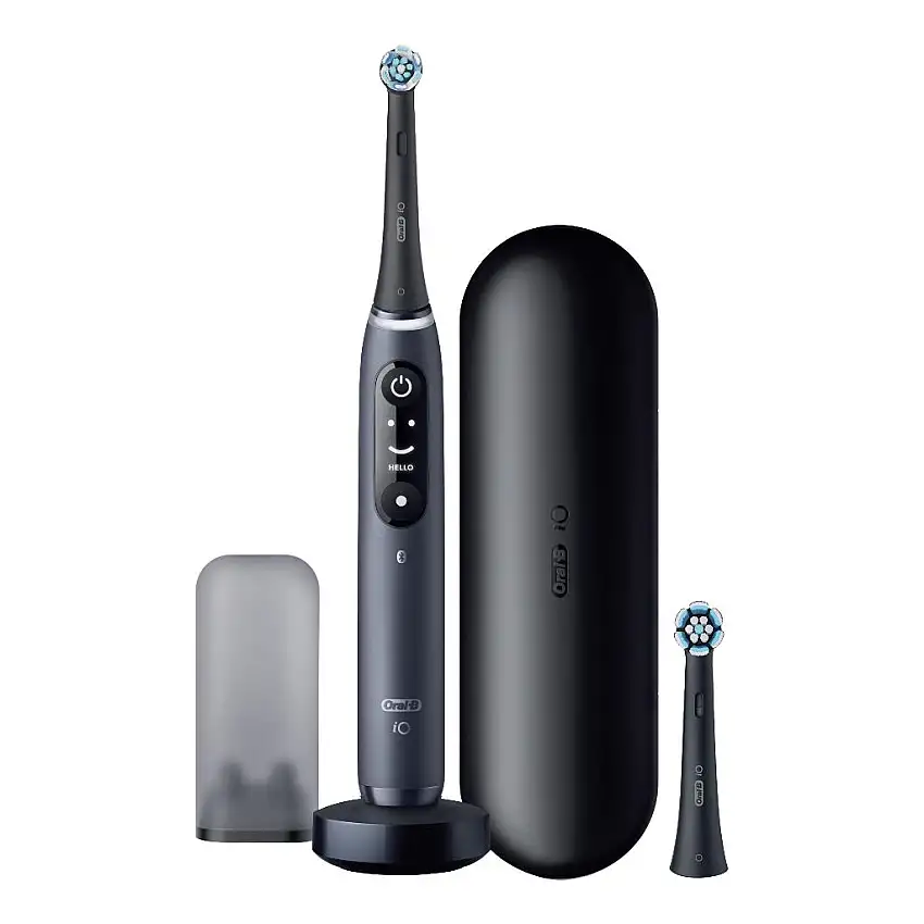 ORAL-B IO 7 BLACK SPAZZOLINO ELETTRICO + 2 REFILL