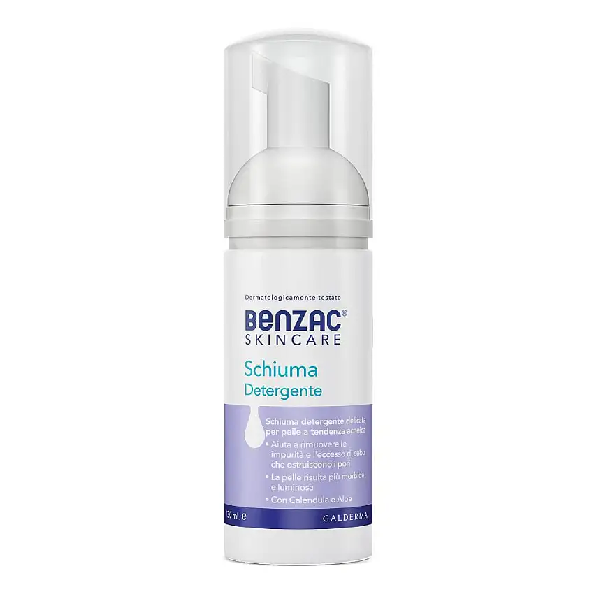 BENZAC SKINCARE SCHIUMA DETERGENTE 130 ML