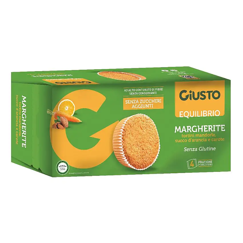 GIUSTO SENZA GLUTINE MARGHERITE EQUILIBRIO 180 G