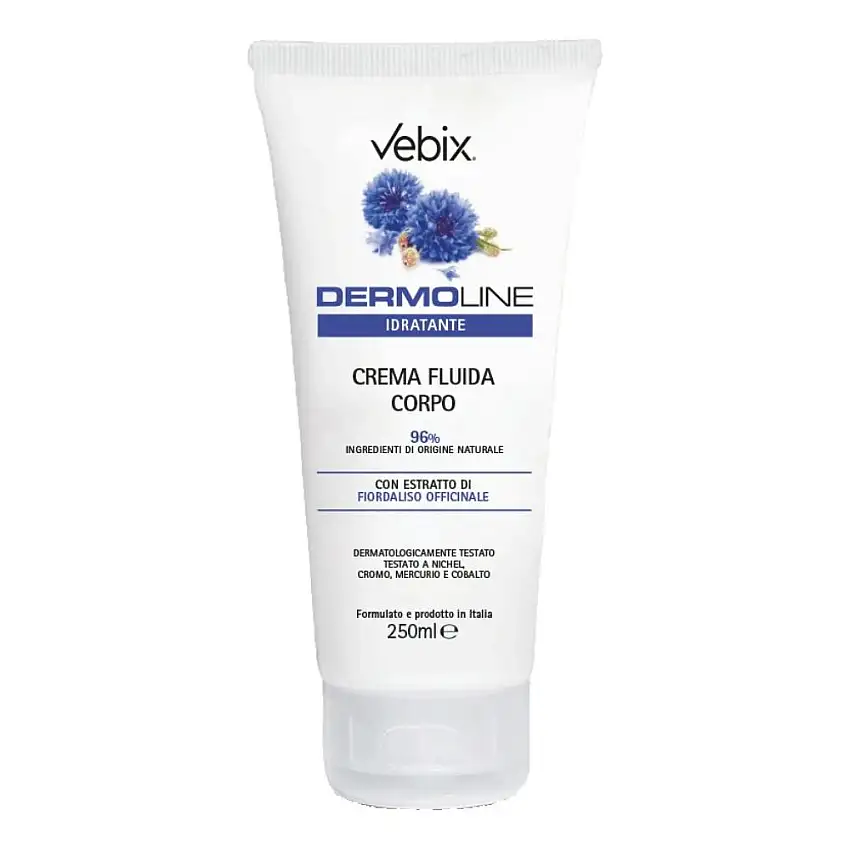 VEBIX DERMOLINE CREMA FLUIDA CORPO FIORDALISO 250 ML