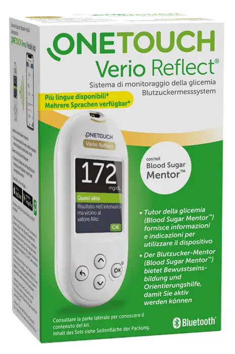 GLUCOMETRO ONE TOUCH VERIO REFLECT SYSTEM