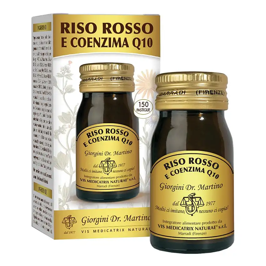 RISO ROSSO E COENZIMA Q10 30 G 150 PASTIGLIE
