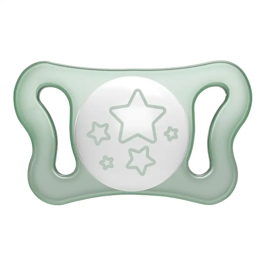 CHICCO SUCCHIETTO MICRO LUMI SILICONE 0-2M 2 PEZZI