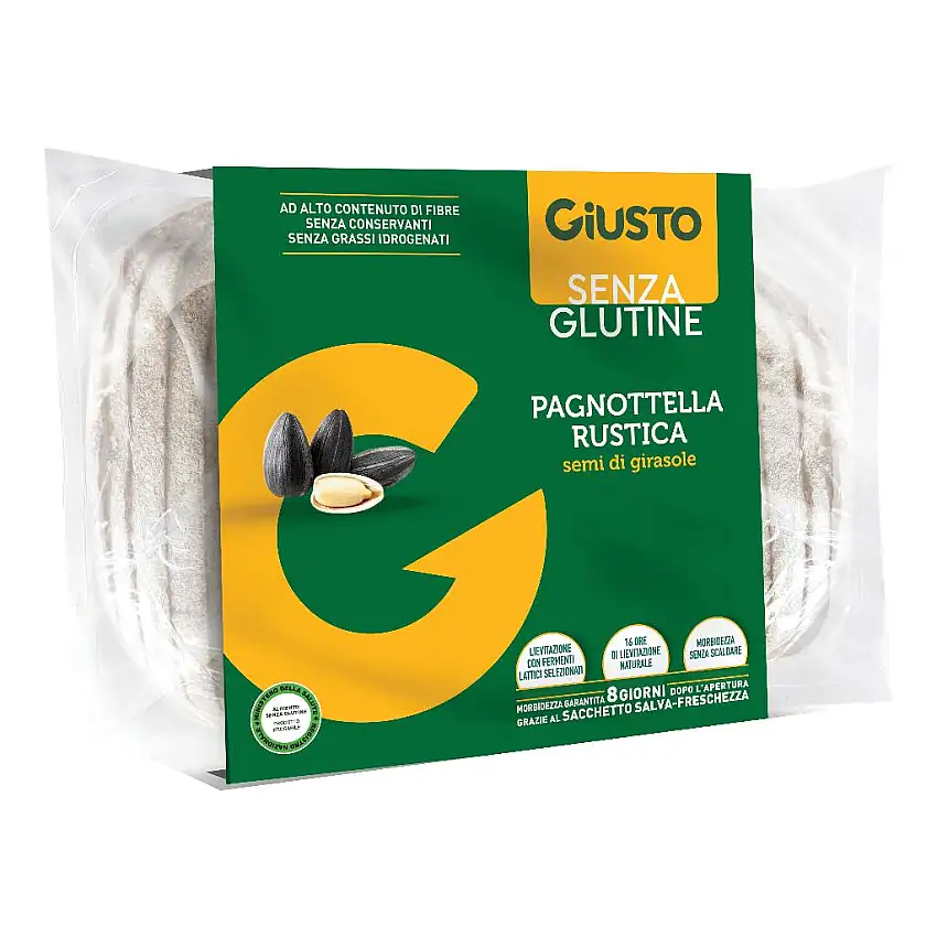 GIUSTO SENZA GLUTINE PAGNOTTELLA RUSTICA 320 G