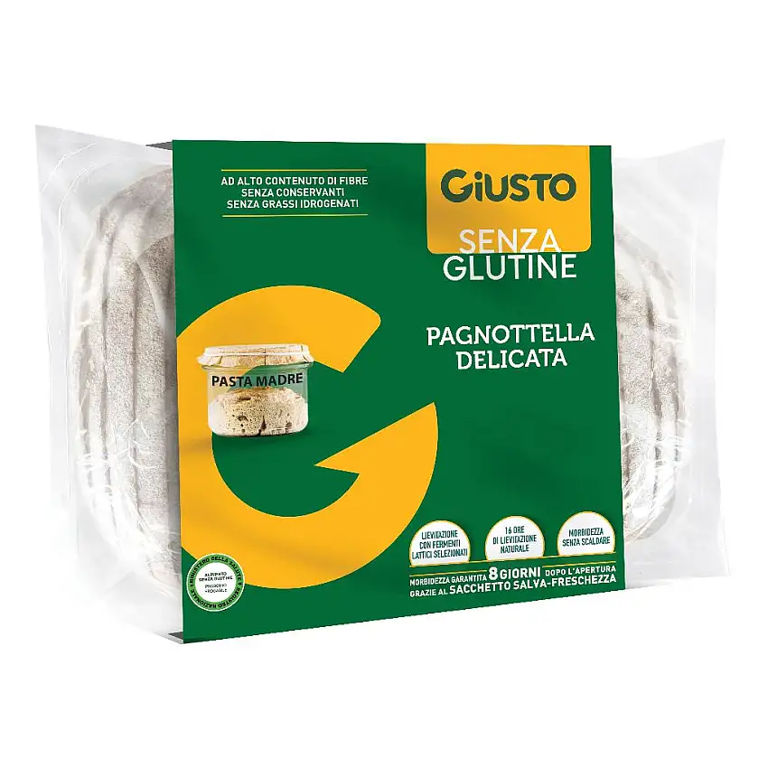 GIUSTO SENZA GLUTINE PAGNOTTELLA DELICATA 300 G