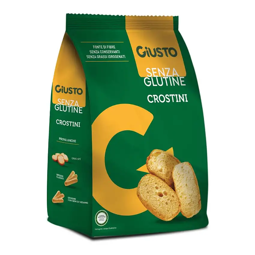 GIUSTO SENZA GLUTINE CROSTINI 200 G