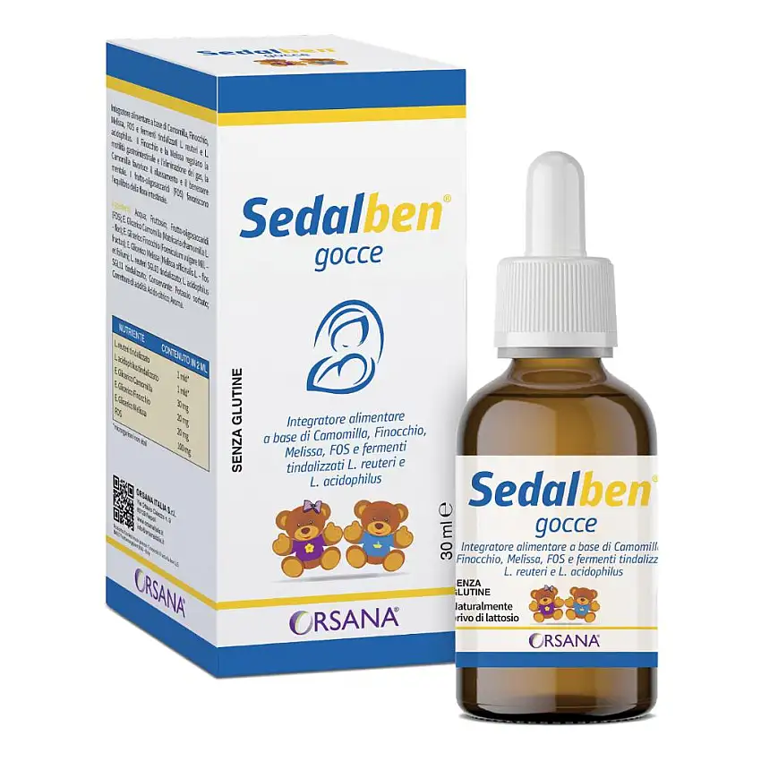 SEDALBEN GOCCE 30 ML GUSTO FRUTTI DI BOSCO