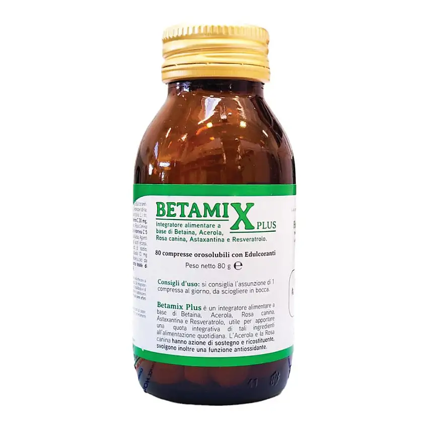 BETAMIX PLUS 80 COMPRESSE OROSOLUBILI