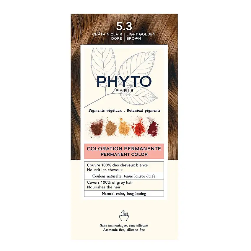 COLOR KIT 5,3 CASTANO CHIATO DORATO 1 LATTE 50 ML + 1 CREMA 50 ML + 1 MASCHERA 12 ML
