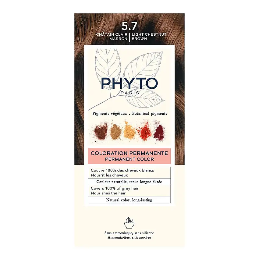 COLOR KIT 5,7 CASTANO CHIARO TABACCO 1 LATTE 50 ML + 1 CREMA 50 ML + 1 MASCHERA 12 ML