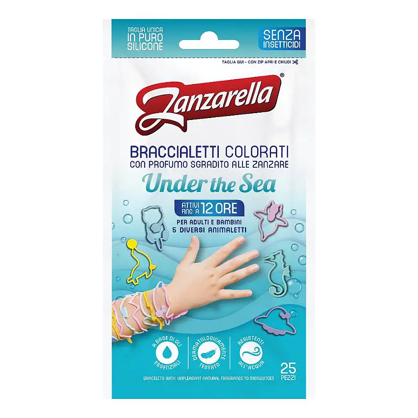 ZANZARELLA BRACCIALETTI UNDER THE SEA 25 PEZZI