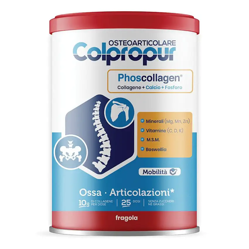 COLPROPUR POSH COLLAGENE OSTEOARTICOLARE FRAGOLA COLPROPUR 340 G