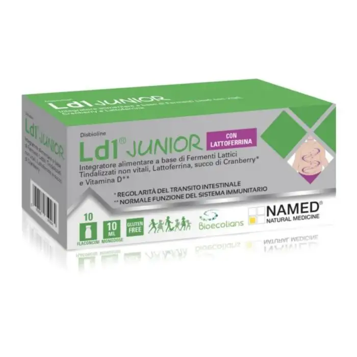 Disbioline LD1 Junior Integratore per le Difese Immunitarie Confezione 10 Flaconi