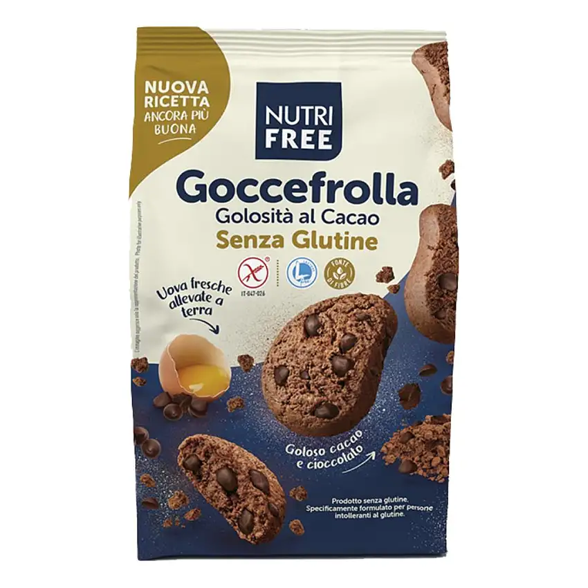 NUTRIFREE GOCCEFROLLA GOLOSITA' AL CACAO 300 G