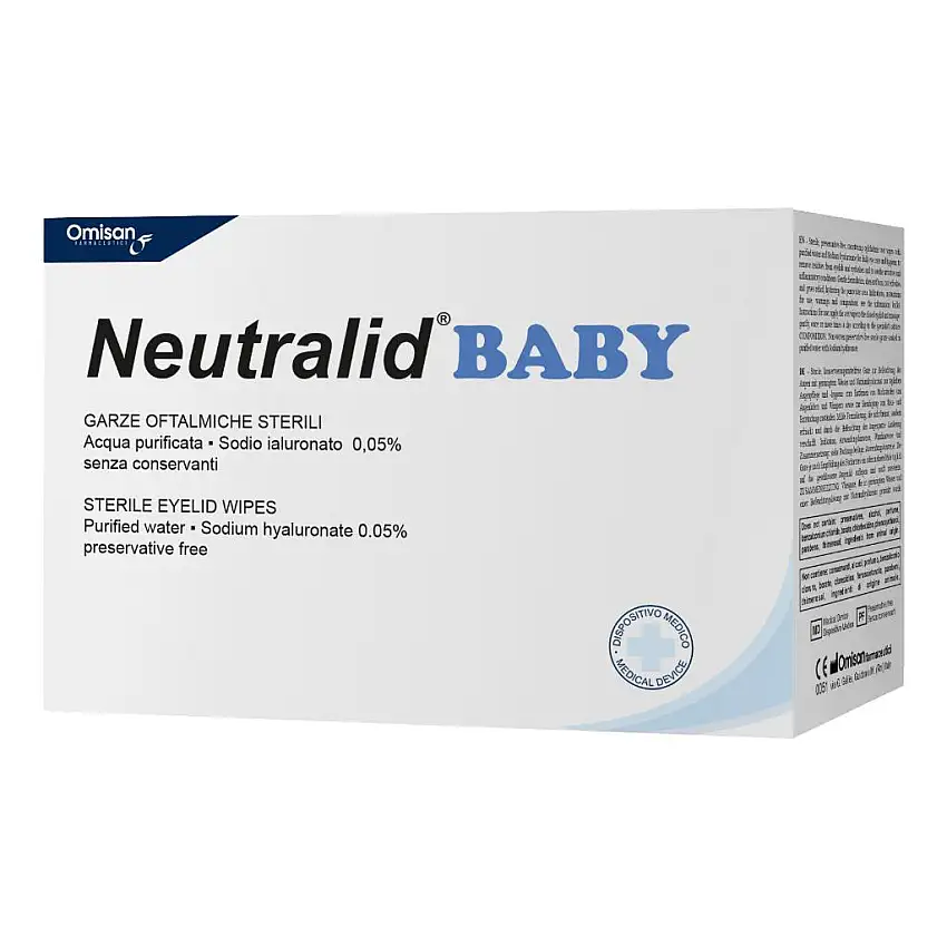 NEUTRALID BABY GARZE OFTALMICHE 28 BUSTINE