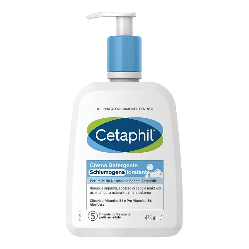 CETAPHIL CREMA DETERGENTE SCHIUMOGENA IDRATANTE 473 ML
