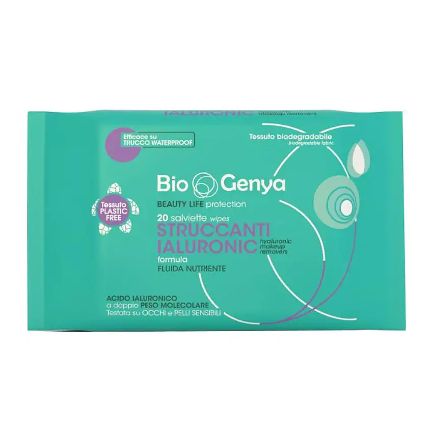 BIOGENYA STRUCCANTE SALVIETTINA IALURONICO 20 PEZZI