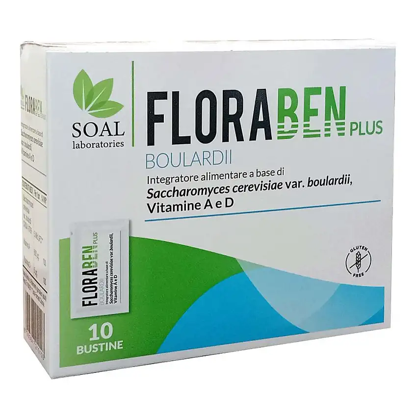 FLORABEN PLUS BOULARDII 10 BUSTINE