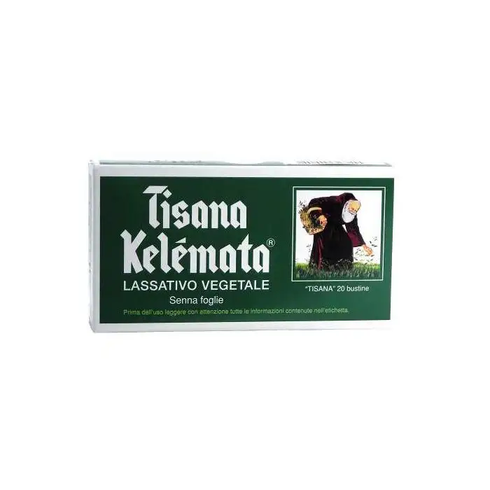 Tisana Kelemata Senna Foglie Lassativo Vegetale 20 Bustine 1,3g