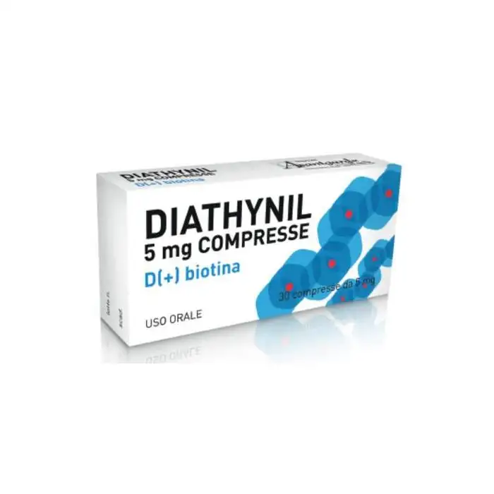 Diathynil 5 mg D(+) biotina Dermatite Seborroica 30 Compresse