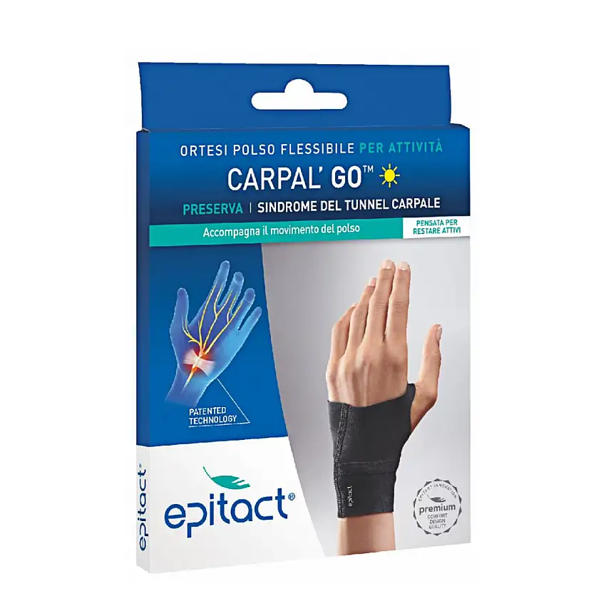 Carpal' Go 1 ortesi Polso Mano Sinistra