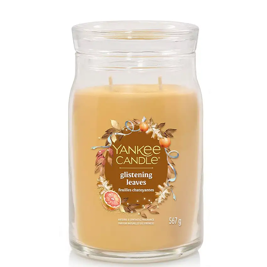 YANKEE CANDLE Glistening Leaves 567 g