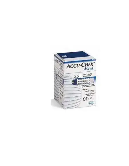 ACCU CHEK AVIVA 25STR