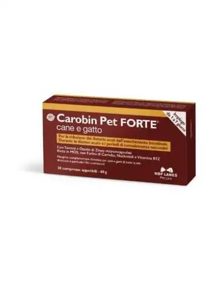 CAROBIN PET FORTE 30CPR