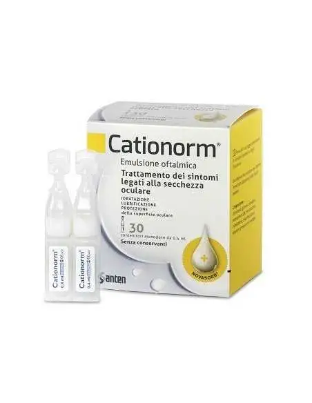 CATIONORM GOCCE 0 4ML 30F MONO