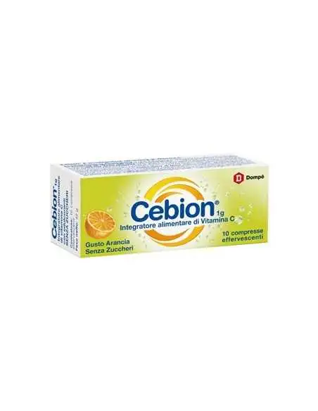 CEBION EFF VIT C S ZUCCH 10CPR