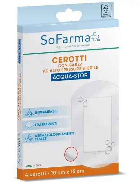 CEROTTO ACQUA 10X15 SOFARMAPIU