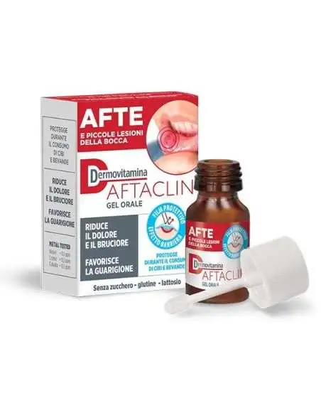 DERMOVITAMINA AFTACLIN GEL ORA