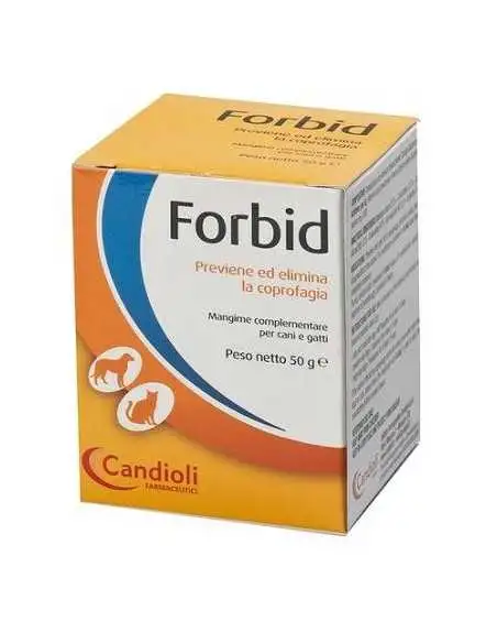FORBID CANI GATTI POLVERE 50G