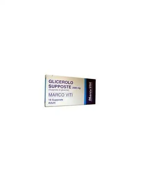 GLICEROLO MV AD 18SUPP 2250MG