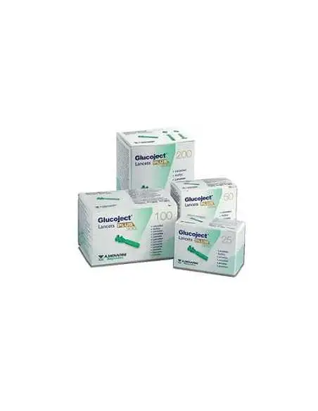 GLUCOJECT LANCETS PLUS G33 25P