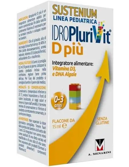 IDROPLURIVIT D SUSTENIUM 15ML