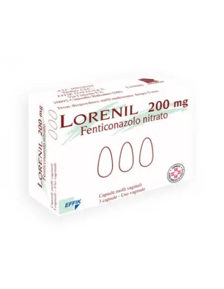 LORENIL 3CPS MOLLI VAG 200MG