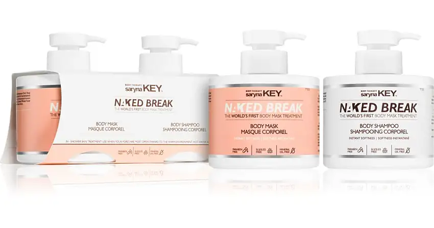 Saryna Key Naked Break set (for the body) Naked Break body shampoo 500 ml + Naked Break maschera body 500 ml
